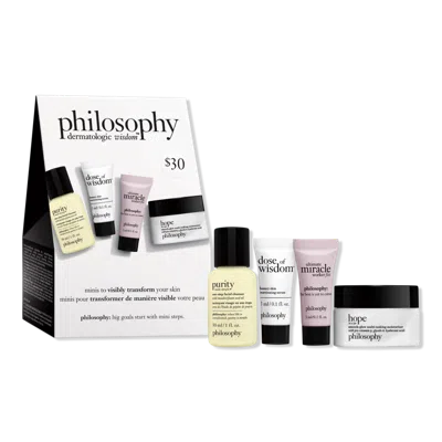 Philosophy Di Lorenzo Serafini Skincare Icons Minis To Visibly Transform Your Skin Set