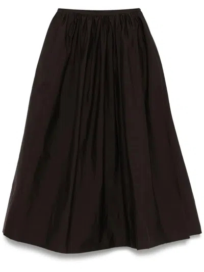 Philosophy Di Lorenzo Serafini Pleated Skirt In Black