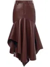 Shop Philosophy Di Lorenzo Serafini Skirt In Brown