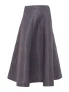 Philosophy Di Lorenzo Serafini Skirt In Gray
