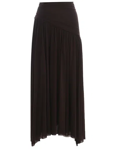 Philosophy Di Lorenzo Serafini Skirt Philosophy In Brown