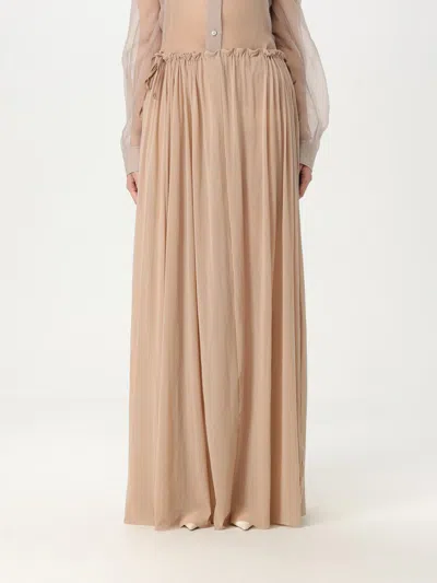 PHILOSOPHY DI LORENZO SERAFINI SKIRT PHILOSOPHY DI LORENZO SERAFINI WOMAN COLOR BEIGE,G70617022