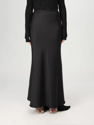 PHILOSOPHY DI LORENZO SERAFINI SKIRT PHILOSOPHY DI LORENZO SERAFINI WOMAN COLOR BLACK,G51119002
