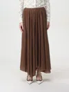 Philosophy Di Lorenzo Serafini Printed Stretch Tulle Skirt In Braun