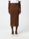 PHILOSOPHY DI LORENZO SERAFINI SKIRT PHILOSOPHY DI LORENZO SERAFINI WOMAN COLOR BROWN,G02434032