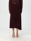 Philosophy Di Lorenzo Serafini Skirt  Woman Color Burgundy In Burgunderrot