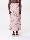 PHILOSOPHY DI LORENZO SERAFINI SKIRT PHILOSOPHY DI LORENZO SERAFINI WOMAN COLOR PINK,G47085010