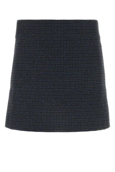 Philosophy Di Lorenzo Serafini Embroidered Polyester Mini Skirt In Multi