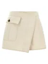 Philosophy Di Lorenzo Serafini Skort Canvas In White
