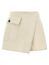 Philosophy Di Lorenzo Serafini Skort Canvas In White
