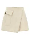 Philosophy Di Lorenzo Serafini Skort Canvas In White