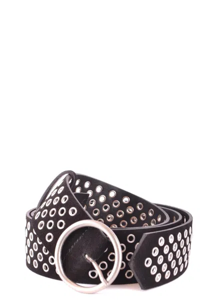 Philosophy Di Lorenzo Serafini Sleek Leather Belt For Women In Brown