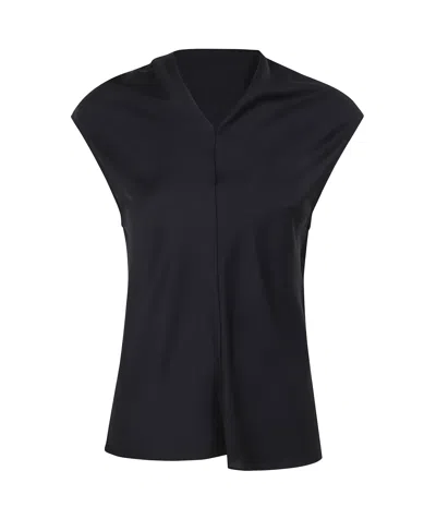 Philosophy Di Lorenzo Serafini Sleeveless Blouse In Black