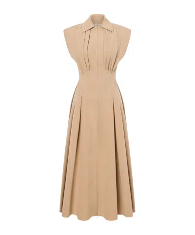 Philosophy Di Lorenzo Serafini Sleeveless Dress In Neutral