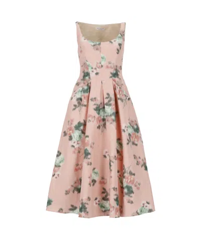 Philosophy Di Lorenzo Serafini Square Neckline Dress In Multi