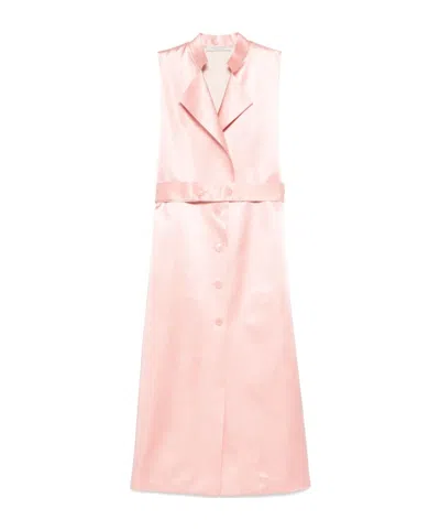 Philosophy Di Lorenzo Serafini Sleeveless Dress With Belt In Pink