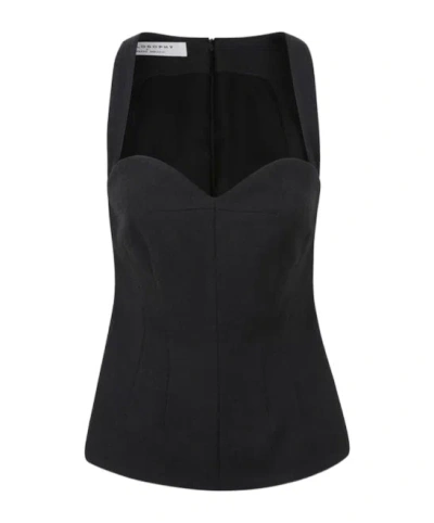 Philosophy Di Lorenzo Serafini Sleeveless Flared Hem Top