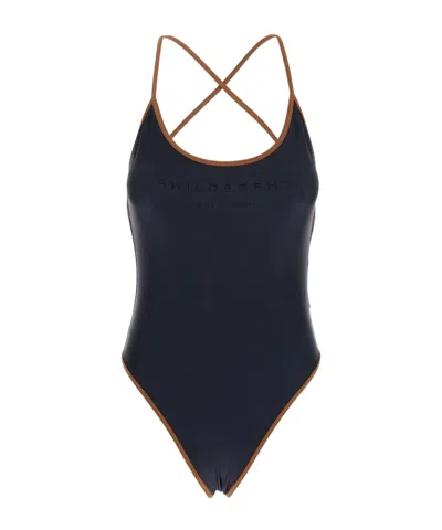 Philosophy Di Lorenzo Serafini Sleeveless Jumpsuit In Black