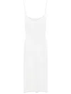 Philosophy Di Lorenzo Serafini Sleeveless Midi Dress In Weiss