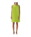 Philosophy Di Lorenzo Serafini Duchesse Sleeveless Knee-length Dress In Green