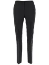 Philosophy Di Lorenzo Serafini Dark Grey Stretch Polyester Blend Pant In Grey