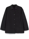 Philosophy Di Lorenzo Serafini Slub-texture Coat In Grey