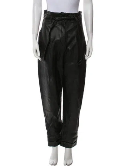 Pre-owned Philosophy Di Lorenzo Serafini Straight Leg Pants In Black