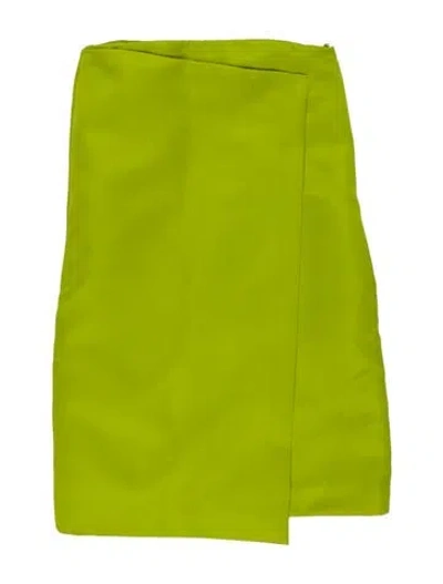 Pre-owned Philosophy Di Lorenzo Serafini Strapless Mini Dress In Green