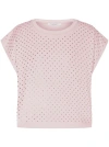 PHILOSOPHY DI LORENZO SERAFINI STRASS T-SHIRT