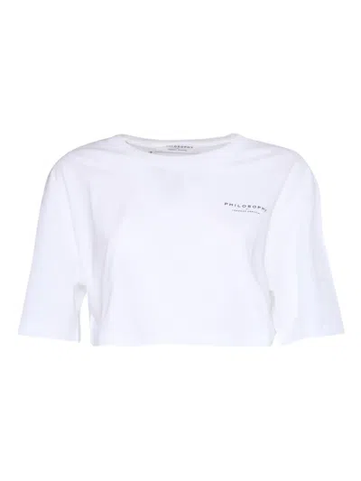 Philosophy Di Lorenzo Serafini Strawberry-print T-shirt In White