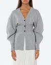 Philosophy Di Lorenzo Serafini Stretch Viscose Cardigan In Grey In Grey