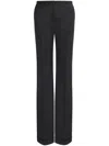 Philosophy Di Lorenzo Serafini Straight Leg Trousers Ribbed Accents In グレー