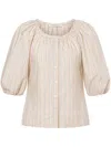 PHILOSOPHY DI LORENZO SERAFINI STRIPED BLOUSE