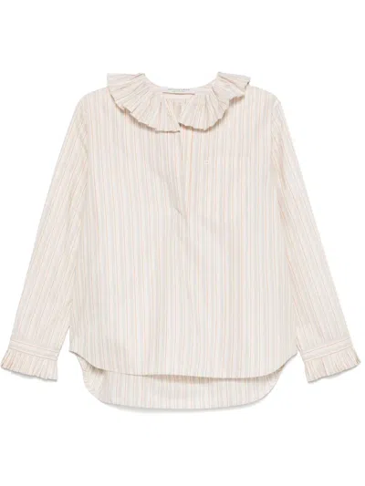 PHILOSOPHY DI LORENZO SERAFINI STRIPED BLOUSE
