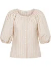 Philosophy Di Lorenzo Serafini Striped Blouse With Buttons
