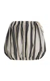 Philosophy Di Lorenzo Serafini Striped Cotton-blend Mini Skirt