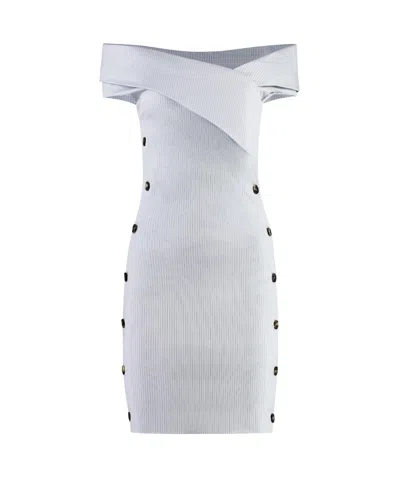 PHILOSOPHY DI LORENZO SERAFINI PHILOSOPHY DI LORENZO SERAFINI STRIPED MINI DRESS