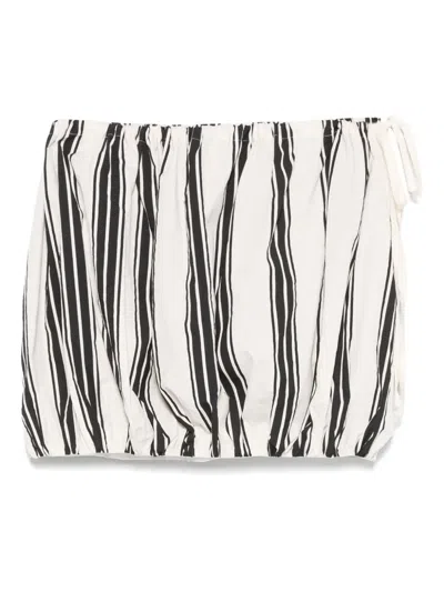 Philosophy Di Lorenzo Serafini Striped Mini Skirt