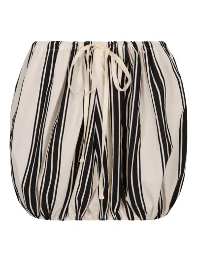 Philosophy Di Lorenzo Serafini Striped Mini Skirt