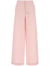 PHILOSOPHY DI LORENZO SERAFINI STRIPED PALAZZO PANTS