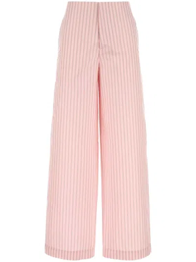 PHILOSOPHY DI LORENZO SERAFINI STRIPED PALAZZO PANTS