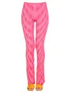 Philosophy Di Lorenzo Serafini Striped Pattern Pants In Pink