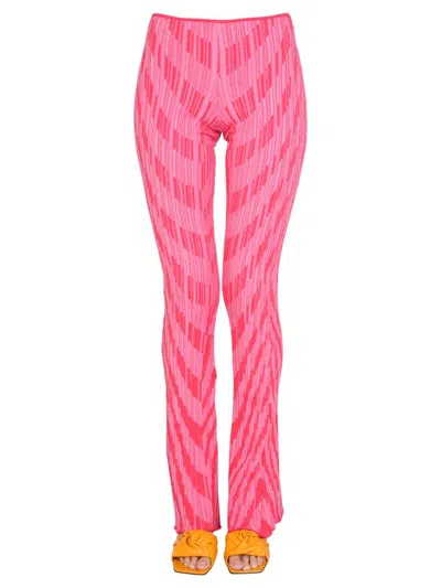 PHILOSOPHY DI LORENZO SERAFINI STRIPED PATTERN PANTS