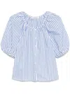 Philosophy Di Lorenzo Serafini Striped Shirt In Blue