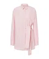 Philosophy Di Lorenzo Serafini Striped Shirt Dress In Pink