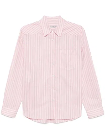 Philosophy Di Lorenzo Serafini Striped Shirt In Pink