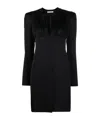 Philosophy Di Lorenzo Serafini Woman Short Dress Midnight Blue Size 4 Viscose In Black
