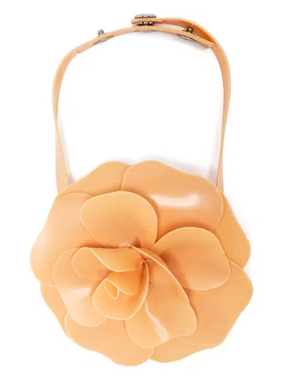 Philosophy Di Lorenzo Serafini Stud-fastening Floral Brooch In Rosa