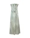 Philosophy Di Lorenzo Serafini Green Duchess Bustier Dress In Green