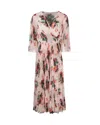 Philosophy Di Lorenzo Serafini Printed Dress In Pink